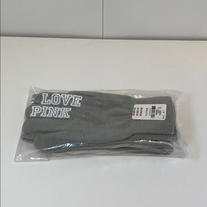 Victoria’s Secret Love Pink Glove & Headband